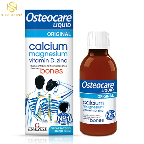 Canxi nước OSTEOCARE Liquid Calcium Magnesium, Vitamin D, ZinC 200mL