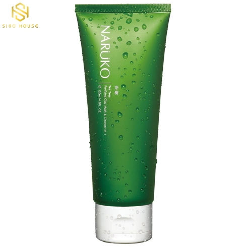 Sữa rửa mặt NARUKO Tea Tree Clay & Mask (120g)
