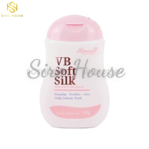 Dung dịch vệ sinh Hanayuki VB Soft & Silk màu hồng