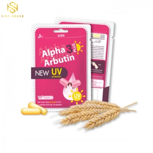 Vỉ thuốc Alpha Arbutin 3PLUS NEW UV PROTECTION Chống Tia UV