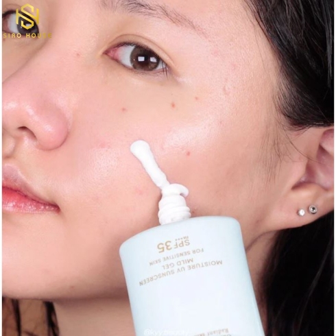 Kem Chống Nắng Dạng Gel Dành Cho Da Nhạy Cảm Và Trẻ Em Anessa Moisture UV Sunscreen Mild Gel SPF35/P