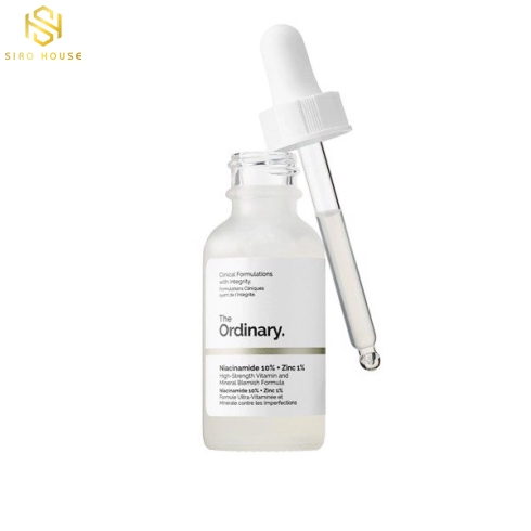 Tinh chất trị mụn, thâm THE ORDINARY Niacinamide 10% + ZinC 1% 30mL
