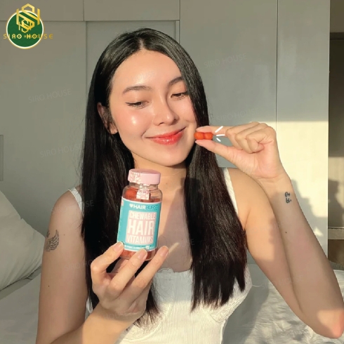 Kẹo ẻo Vitamins HAIRBURST Chewable Hair Vitamins ( 60 Viên)