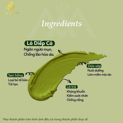 Mặt nạ diếp cá tái sinh Meea Organic 