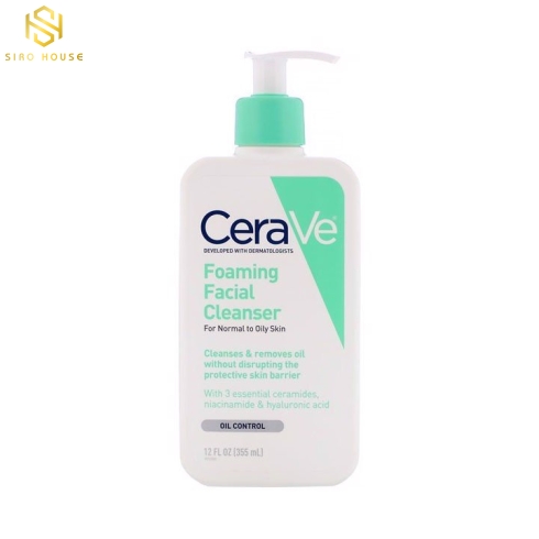 Sữa rửa mặt CERAVE For Normal To Oily Skin 355mL