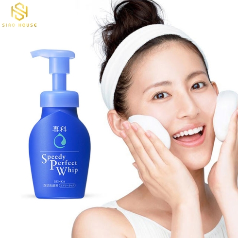 Bọt Rửa Mặt Senka Speedy Perfect Whip 150ml