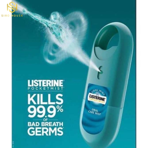 Xịt thơm miệng LISTERINE Cool Mint Pocketmist (Mỹ)