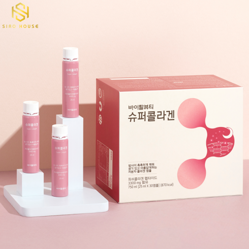 Nước uống collagen VITAL BEAUTIE Program Super Collagen 3300mg (30 chai)