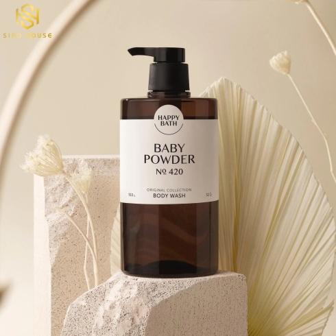 Sữa tắm HAPPY BATH Baby Powder No 420 910g