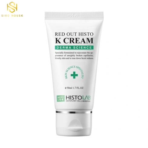 Kem dưỡng phục hồi da HISTOLAB Red Out Histo K Cream 50mL (Xanh lá)