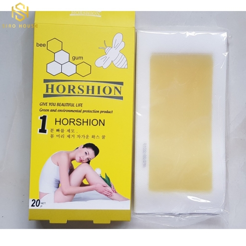 Giấy wax lông HORSHION 20 miếng