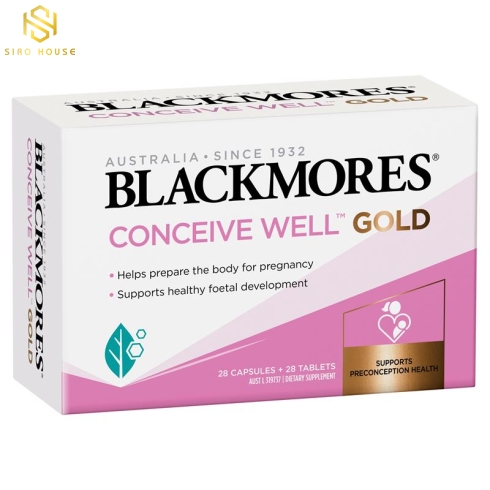 Viên uống tăng thụ thai BLACKMORES Conceive Well Gold