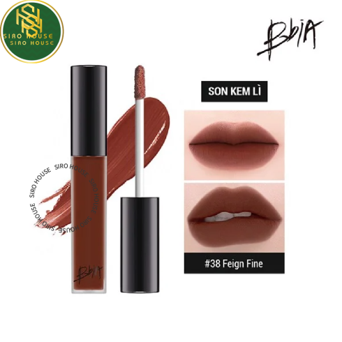 Son Kem Lì Bbia Màu 38 Feign Fine Last Velvet Lip Tint 