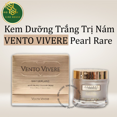 Kem dưỡng trắng trị nám ngọc trai Vento Vivere Pearl Rare