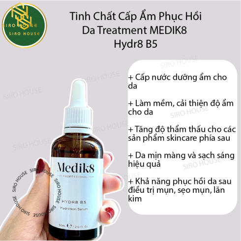 Serum phục hồi cấp ẩm Medik8 Hydr8 B5 Hydration 60ml 