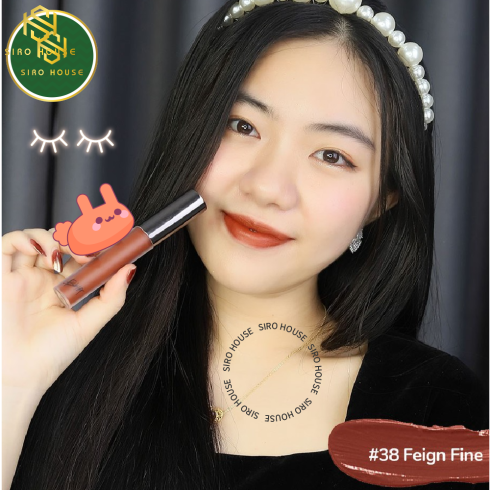 Son Kem Lì Bbia Màu 38 Feign Fine Last Velvet Lip Tint 
