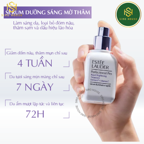 Serum Dưỡng Trắng Da ESTEE Lauder Perfectionist Pro Rapid Brightening Treatment + VitaminC 50ML