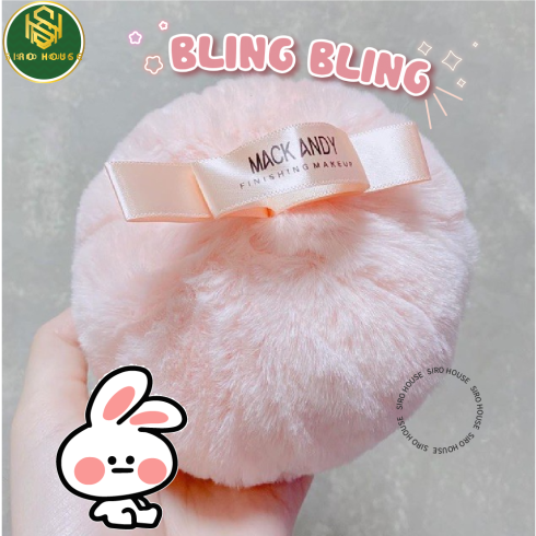 Bông Phấn Bắt Sáng Nhũ Highlight MACK ANDY