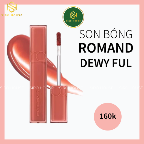 SON TINT BÓNG CHO ĐÔI MÔI CĂNG MỌNG ROMAND DEWYFUL WATER TINT 5G
