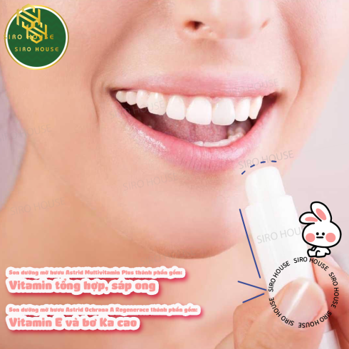 Son dưỡng mỡ hươu ASTRID 