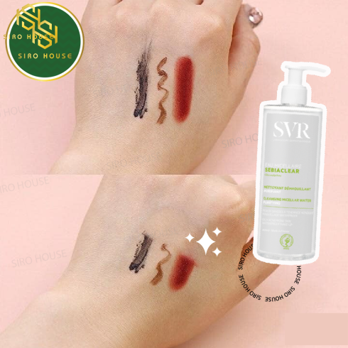 Nước Tẩy Trang Làm Sạch Sâu Loại Bỏ Dầu Nhờn SVR Sebiaclear Eau Micellaire 400ml
