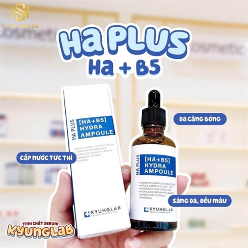 Tinh chất cấp ẩm phục hồi Serum HA + B5 Hydra KYUNGLAB