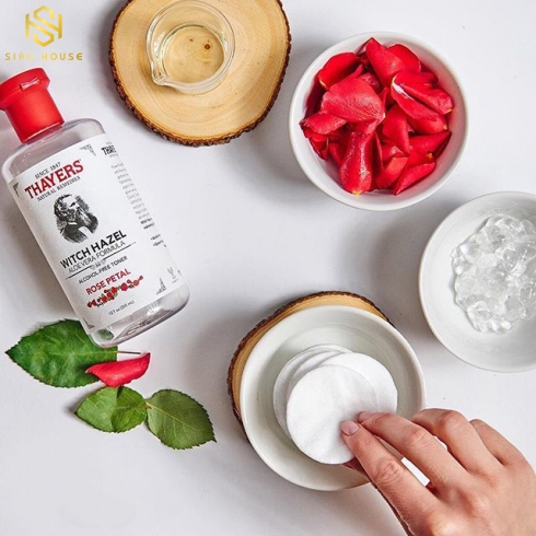 Nước hoa hồng THAYERS Alcohol-Free Witch Hazel Toner 355mL 