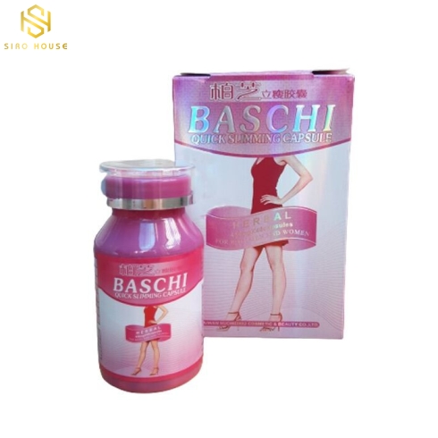 Viên uống giảm cân BASCHI Quick Slimming Capule (Hồng)