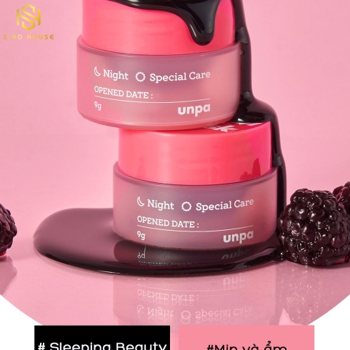 Mặt nạ ngủ môi UN Bubi Bubi Lip Mask 9g