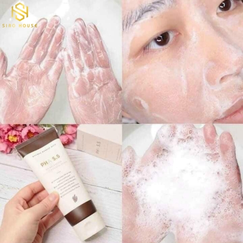 Sữa rửa mặt BYVIBES Wonder Bath PHA 5.5 PH Balancing PHA Cleansing Foam 150mL