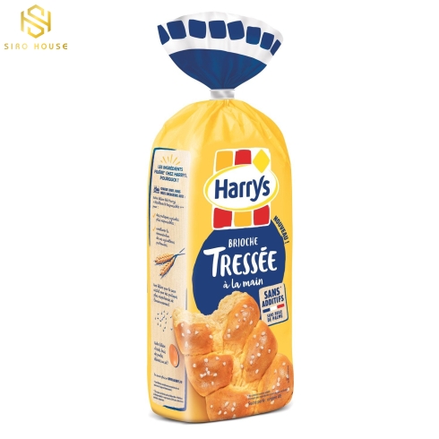 Bánh mì hoa cúc HARRYS Brioche Tressée 500g