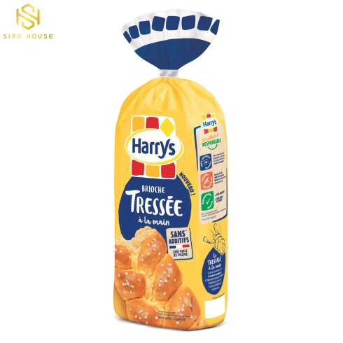 Bánh mì hoa cúc HARRYS Brioche Tressée 500g