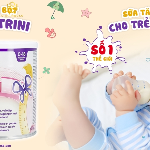 Sữa bột tăng cân INFATRINI 400g cho trẻ từ 0-18 tháng