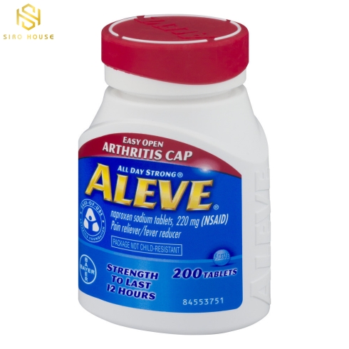 Viên uống giảm đau, hạ sốt ALEVE 200 viên