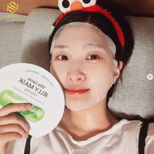 Mặt nạ Banobagi Vita Genic Relaxing Jelly Mask Xanh Lá