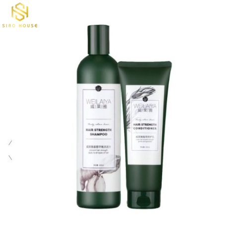 Bộ gội xả gừng tươi WEILAILA Ginger Hair Strength