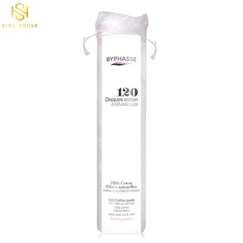 Bông tẩy trang BYPHASSE Cotton Pads 120 miếng