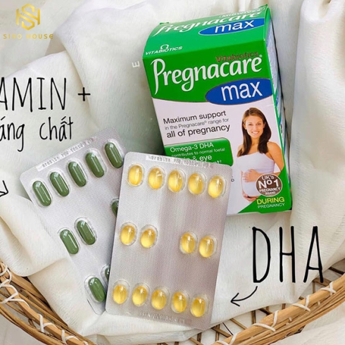 Vitamin tổng hợp cho bà bầu VITABIOTICS Pregnacare Max 84 viên