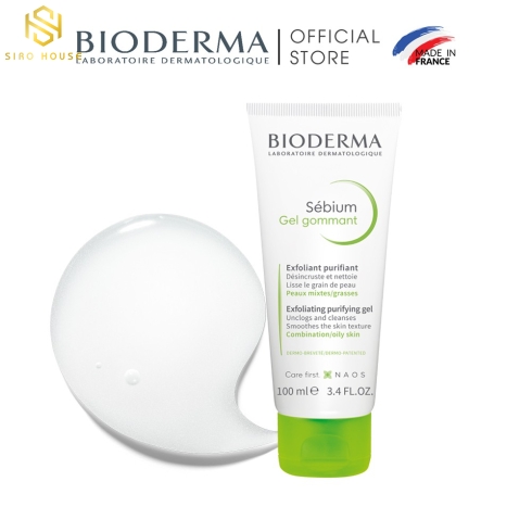 Tẩy tế bào chết BIODERMA Sébium Gel Gommant 100mL