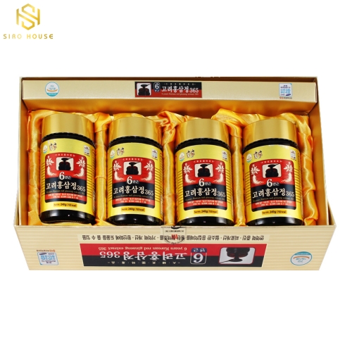 	Cao hồng sâm 6 năm tuổi Korea 6 Years Red Ginseng Extract 365 480g (2 hũ x 240g)