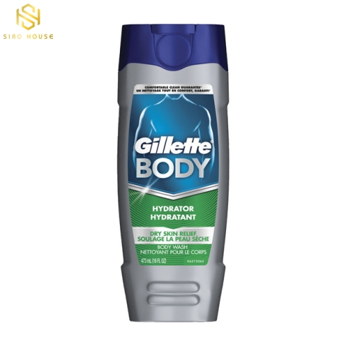Sữa tắm nam GILLETTE Body Hydrator Dry Skin Relief 473mL	