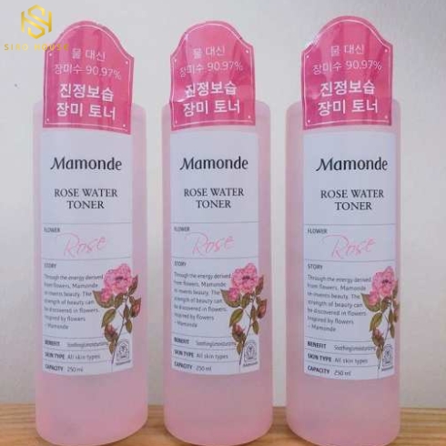 Nước hoa hồng Mamonde Rose Water Toner- 250ml