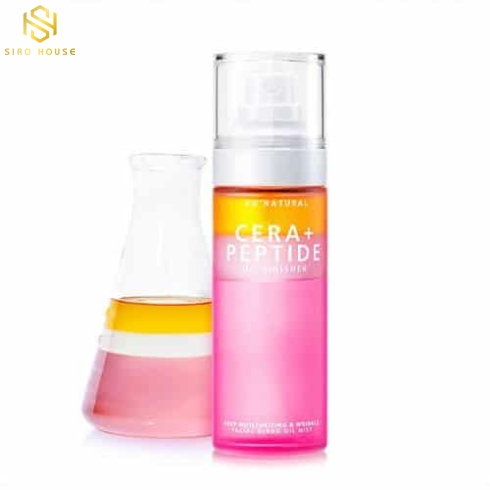 Xịt khoáng SO NATURAL Cera Peptide Oil Finisher 80mL