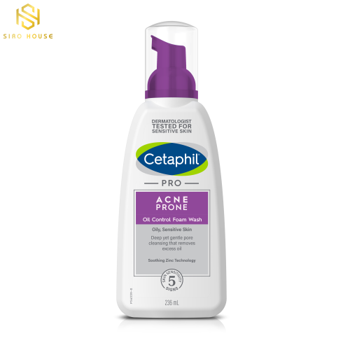 Sữa Rửa Măt CETAPHIL PRO ACNE PRONE OIL CONTROL FOAM WASH
