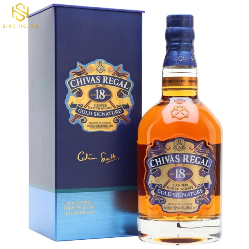 Rượu CHIVAS 18 (Whisky Chivas Regal 18) 700mL
