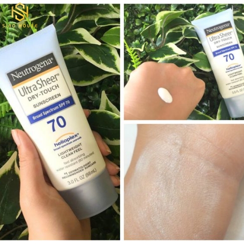 Kem chống nắng Neutrogena Ultra Sheer Dry Touch SPF 70
