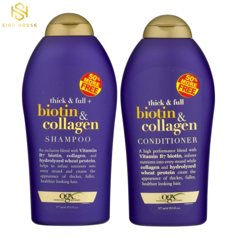 Dầu gội OGX Biotin & Collagen 577mL