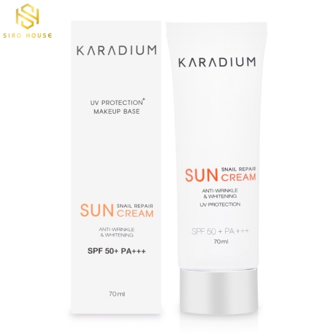 Kem chống nắng KARADIUM Snail Repair Sun Cream SPF 50+ PA+++