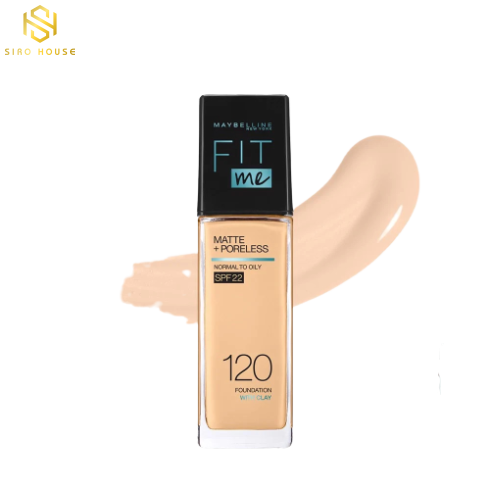 Kem Nền Kiềm Dầu, Cho Lớp Nền Mịn Lì Tự Nhiên Maybelline Fit Me Matte Poreless Foundation 30ml