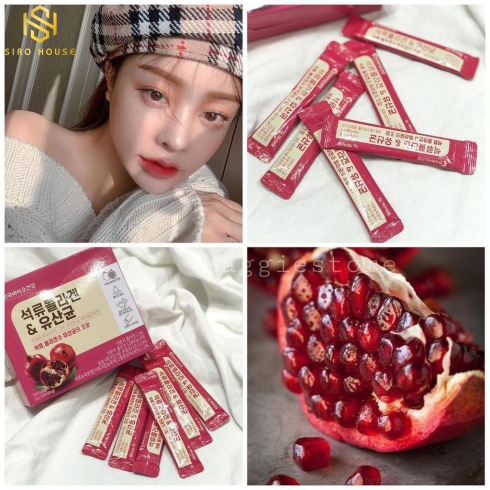 Bột uống Collagen lựu đỏ KOREA BIO CELL
